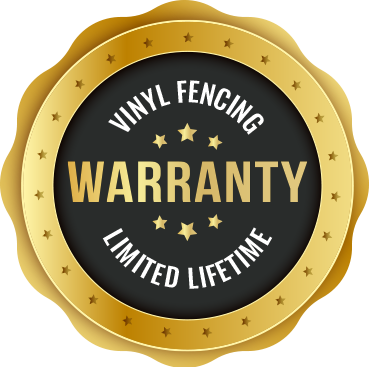 Vinyl fencing limited lifetime warranty